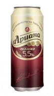 Пиво Ариана темное 5,5% 500 мл 9 шт/пачка