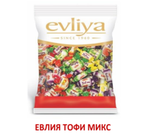 Бонбони Евлия Тофи микс 1 кг 6 бр/каш