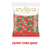 Бонбони Евлия Тофи диня 1 кг 6 бр/каш