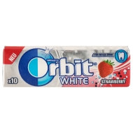 Orbit Strawberry White 10 драже/30 пачек.
