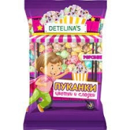 Попкорн Detelina Разноцветный и сладкий 60 г 24 шт/пачка