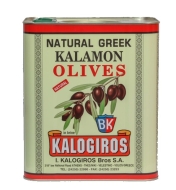 Kalogiros Olives Kalamata 161/180 5 кг/металлическая коробка